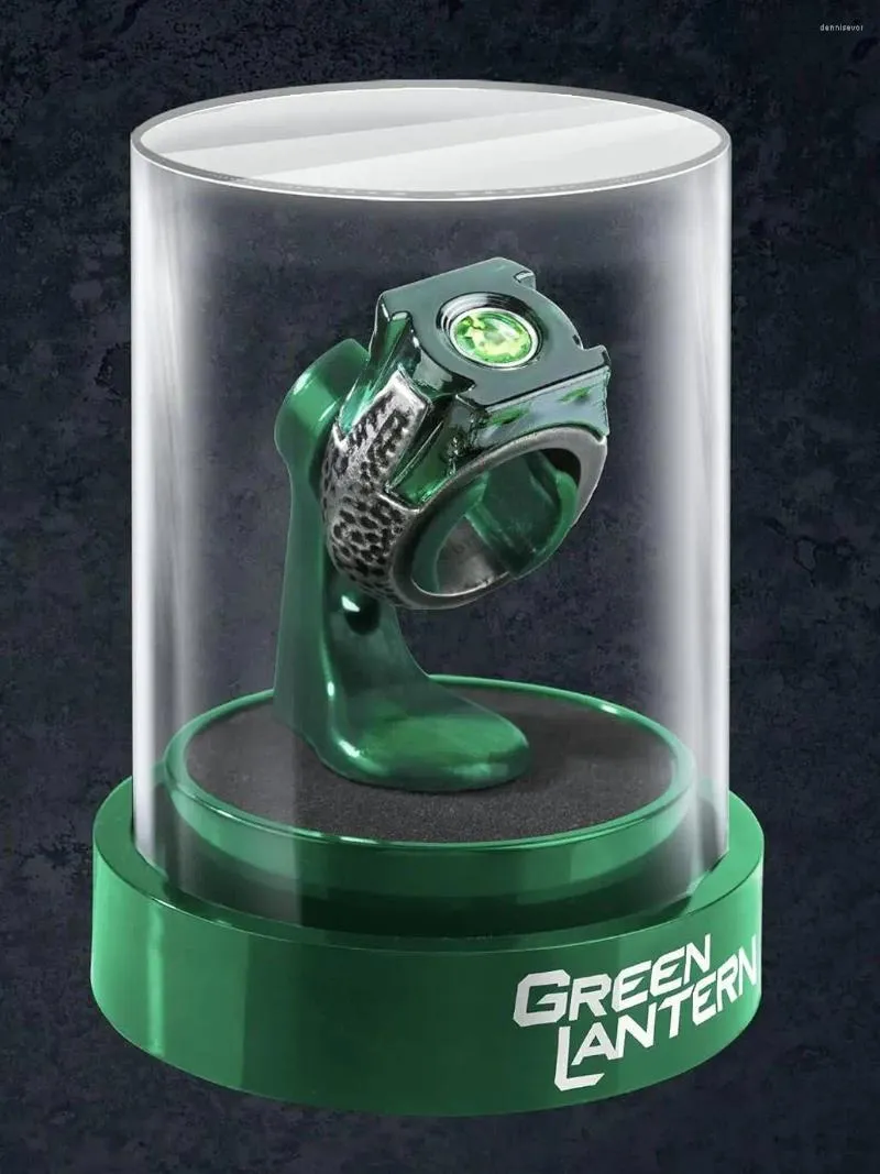 Cluster Rings Flash Green Lantern Ring Collection Gift