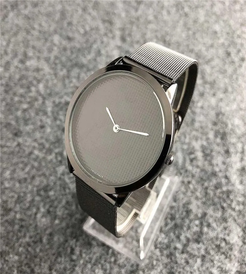 Ofertas de luxo da moda personalizadas digitais digitais grandes formas simples finas amantes de casais quartzo watch6283304