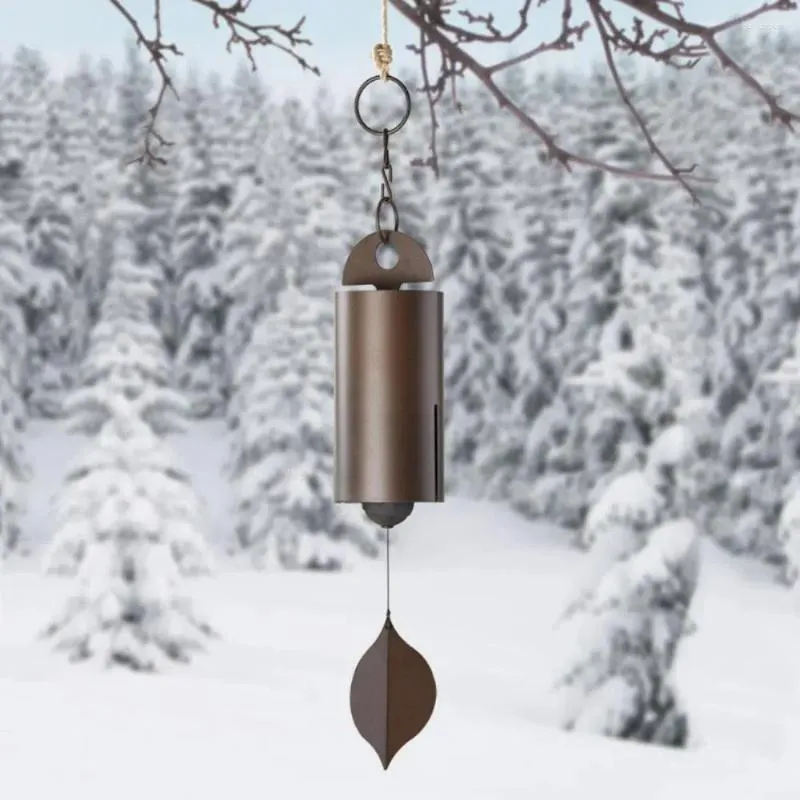 Decorative Figurines Easy Use Window Hanging Beautiful Sound Iron Pipe Wind Chimes Outdoor Ornaments Pendant Bell Heroic Windbell