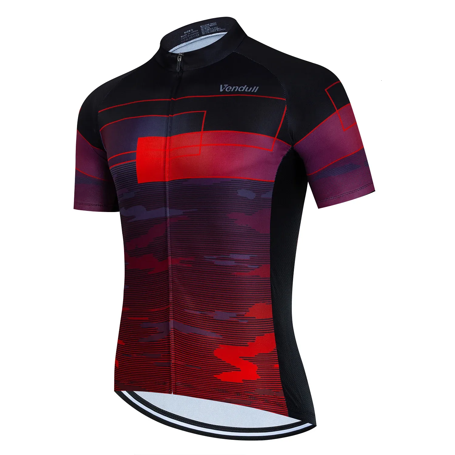 Vendull Team Cycling Jersey Hommes Vêtements à vélo masculin MTB MAILOT POCHETS MOURTAINS VILLE CHIRT Enduro Racing Summer 240411