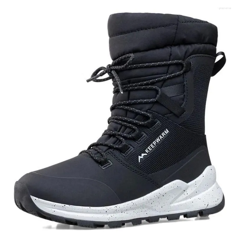 Scarpe da fitness stivali da neve da sci addensati da donna antidico