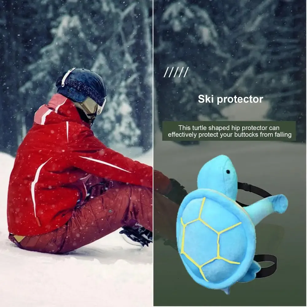 Protection De Ski Et Snowboard – Housse De Tortue Pour Hanches Et Genoux, Réglable, Antidouleur, Design Mignon