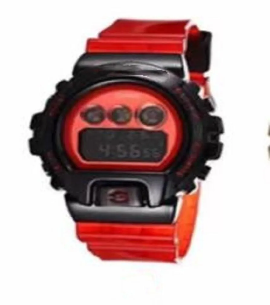 2022 Original stötsäkert Watch GM6900 för Men039S Sports Army Military Waterproof All Pointer Type Work Electronic Watch4451467