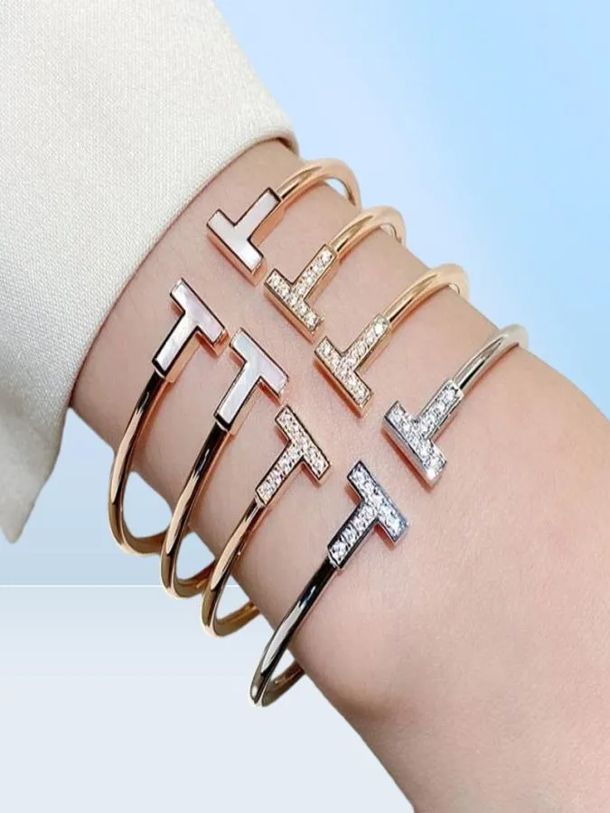 Top luxe ontwerpers armband dames bedel armband trend mode bezaaid met diamanten armbanden armbanden 18k gouden sieraden boetiek6714487