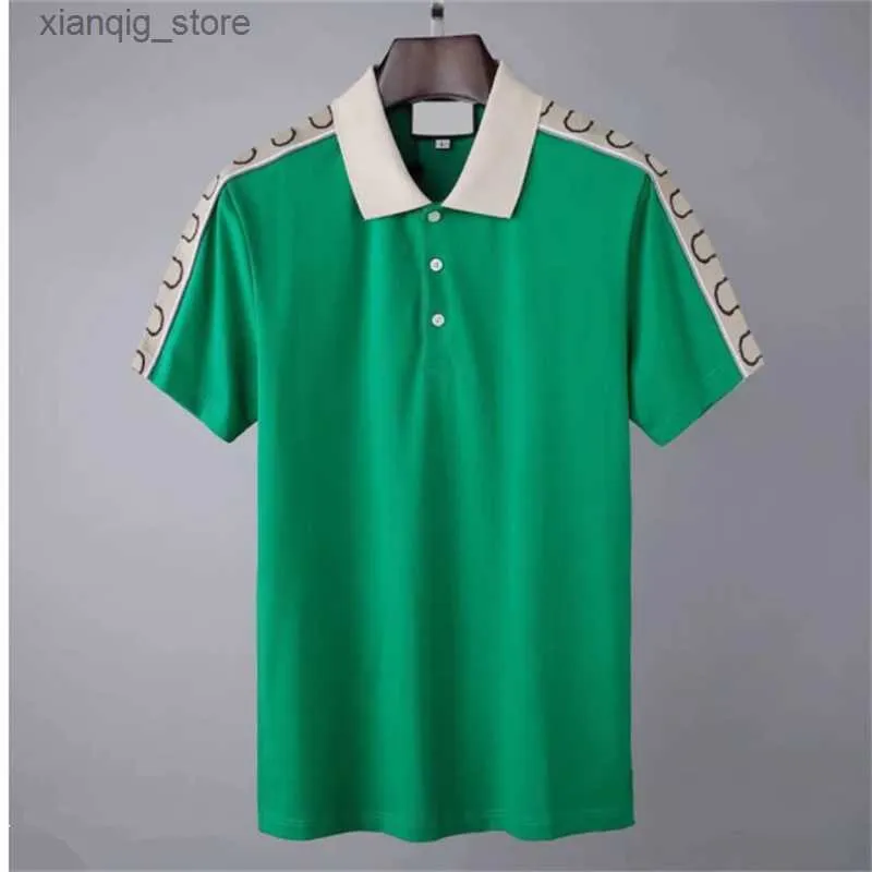 Men's Polos 2024 Mens Polo Designer Man Homme Fashion Horse T-shirts Casual Men Summer Polos Shirt Embroderie High Street Tend Top Tee Tee Asian Taille M-3XL L49