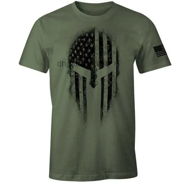 Mens Short T-shirts High Quality 100% Cotton Super Soft Fabric Solid Short Sleeve Designer T Shirt With Ironman American Flags Printed Summer Tee Shirts