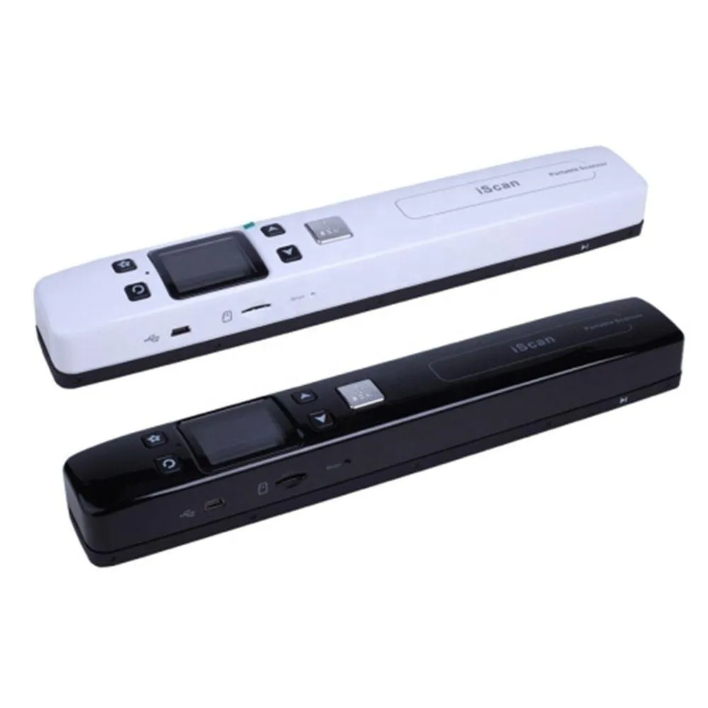 Skannrar Portable Handheld Document Scanner A4 Storlek 1050 DPI JPG/PDF Formera LCD -display för Business Reciepts PO Image Pen Drop Deliv Otznf