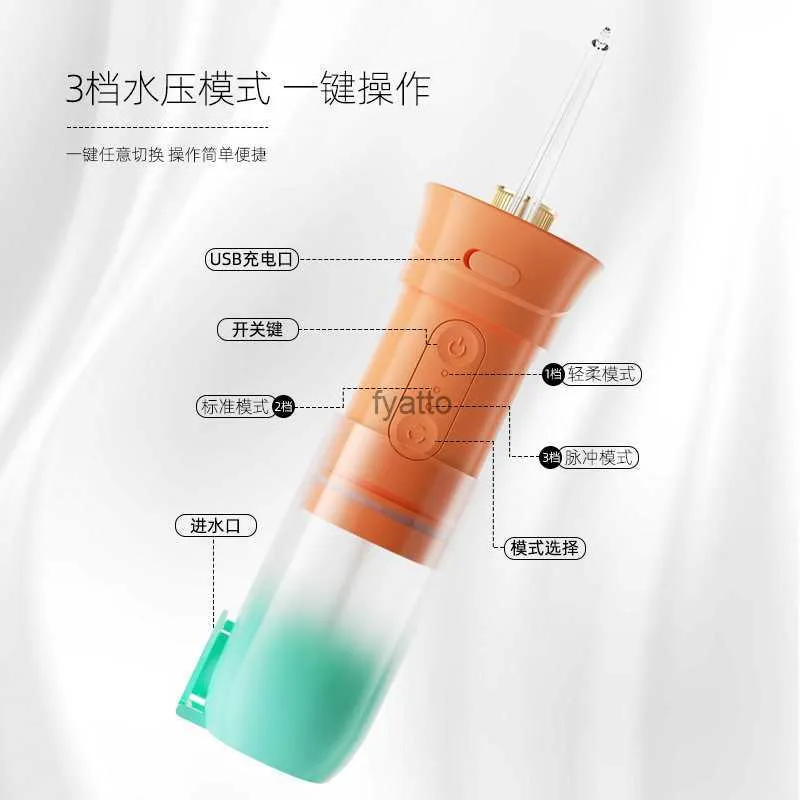 Irrigateurs oraux Minhuang Portable électrique Telescopic Irrigator Dother Cleaner Care Care Spray H240415