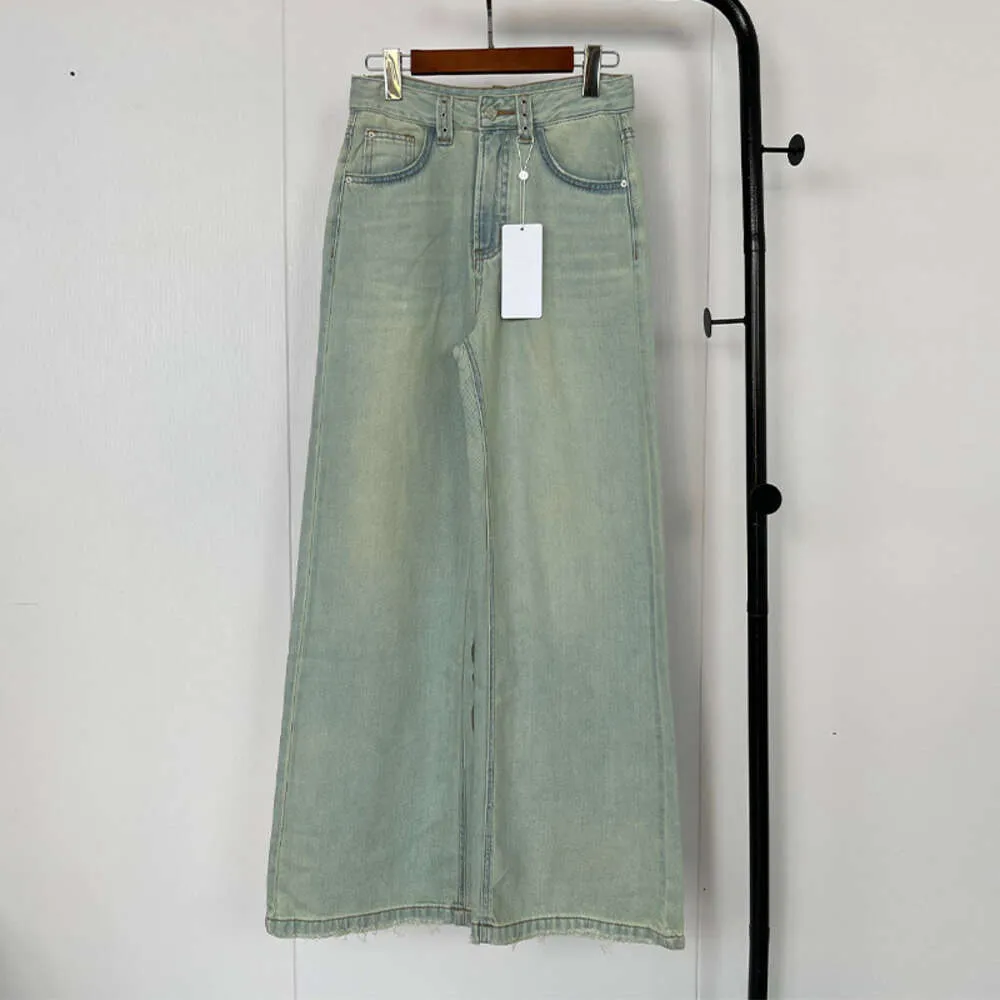 Hög version M6 Home Spring/Summer Washed Classic Minimalist Pocket Straight Ben Maisted Soft Jeans