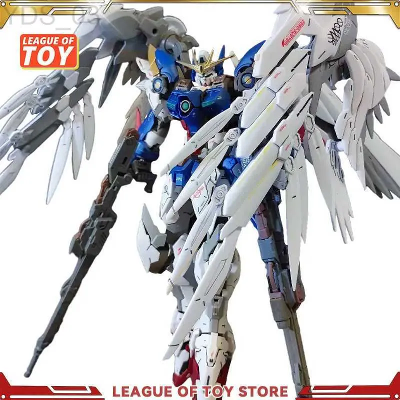 Action Toy Figures Daban 8820 Wing Zero MG 1/100 Assembly Model Assembled Action Figure Present Present YQ240415