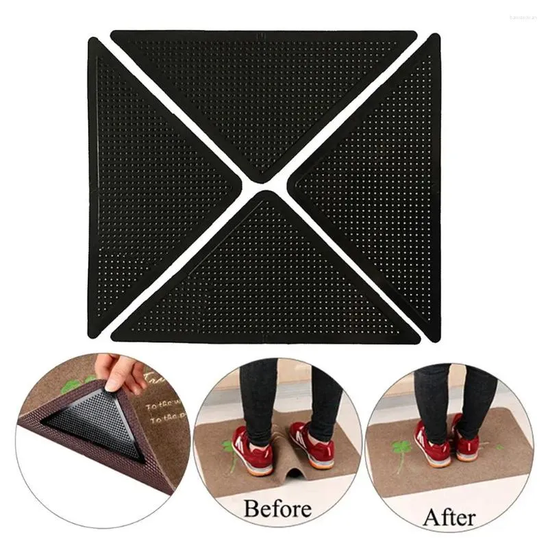 Bath Mats 2x Rug Grippers For Hardwood Floors Anti Non-Trace Removable