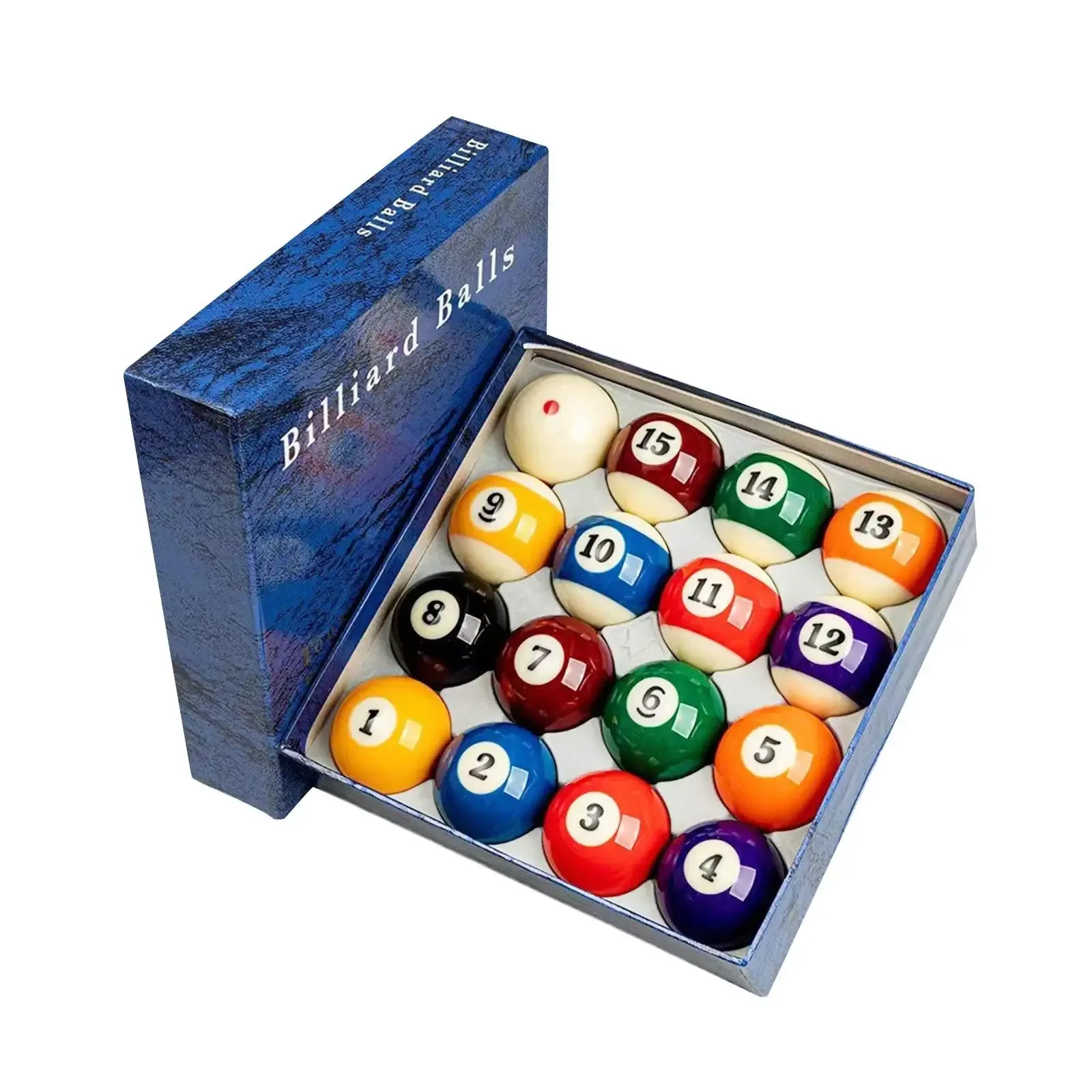 16Pcs Pool Table Balls Professional Billiard Balls for Bars Game Rooms Clubs 240408