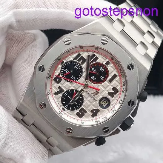 AP Exclusive AP WRIG WORK ROYAL OAK OFFSHORE PRÉCISION ACTEUR 26170ST AUTALATIQUE MÉCANIQUE AIGNE ROUGE CHIMING