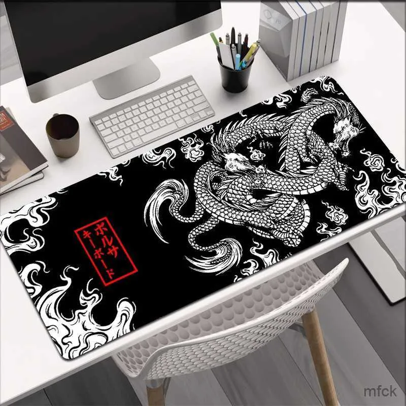 Mouse Pads Wrist Rests Chinese Style Computer Mouse Pad Gaming Accessories Mause Pad Mause Carpet Deskmat Keyboard Pad Mausepad