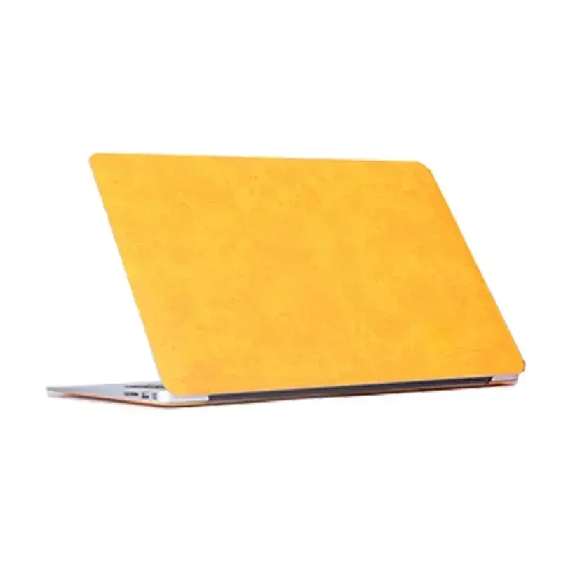 Случаи 2022 Новая ноутбук защитная кожа для Macbook Pro Air 12 13 15 16 -дюймовый PU Кожаная обложка Текстура Кейс Кейс Скирка Скины Скины