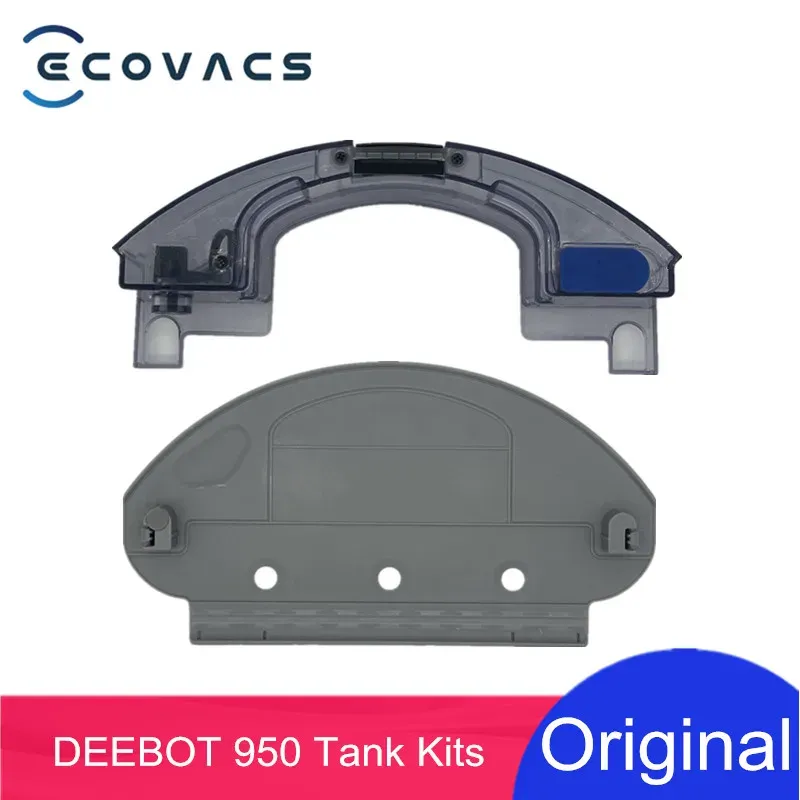 Temizleyiciler Orijinal Ecovacs Deebot 950 T5 N8 Aksesuar Su Deposu Paspas Plakası Ozmo Pro Moping Kit Yedek Parçalar İsteğe Bağlı