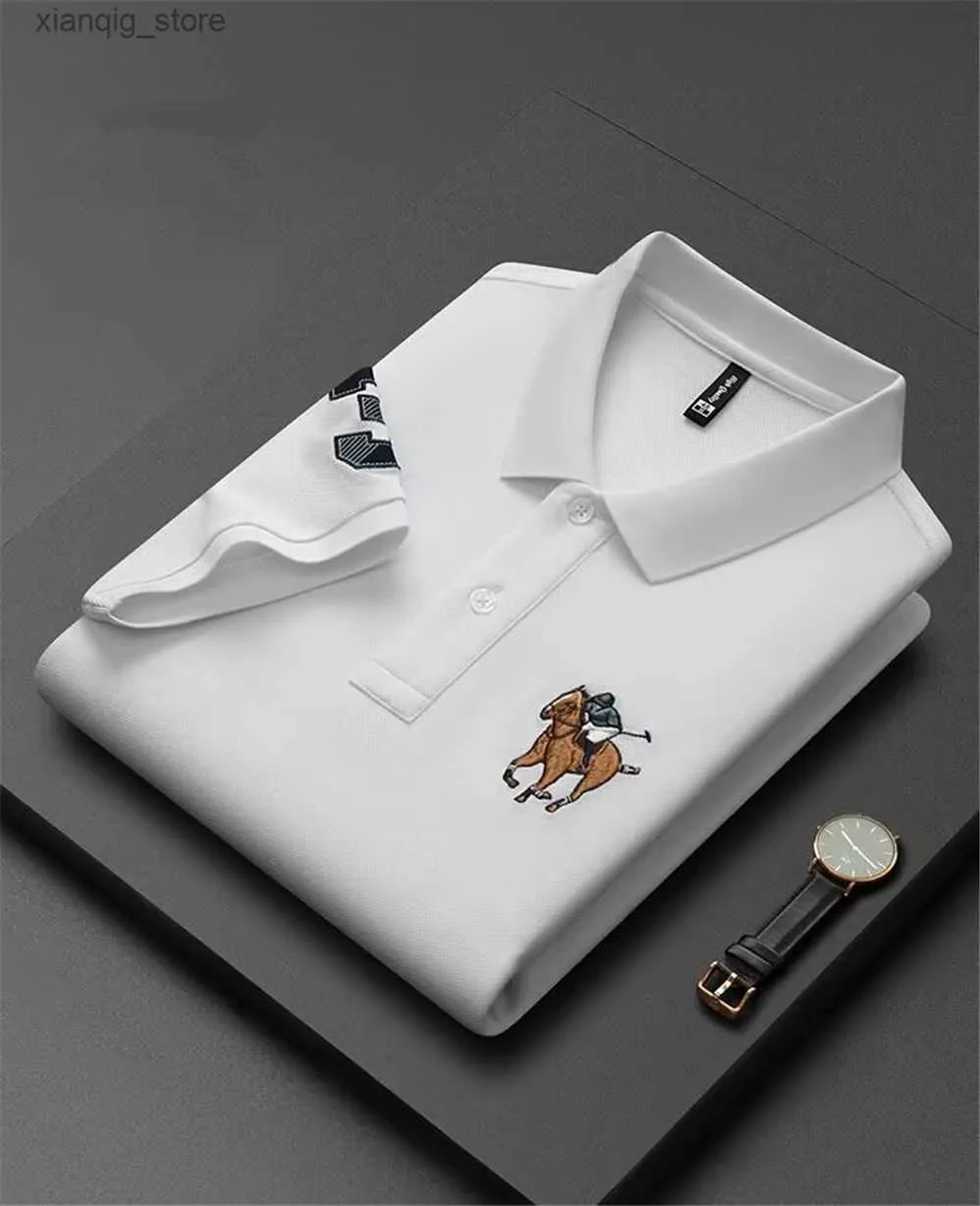 Diseñadores para hombres para hombres Polo T Shirt Man Womens Camisetas con letras Bordado Mangas cortas Camisas de verano Men tesoras Tamaño M-4XL Nuevo B-3 L49