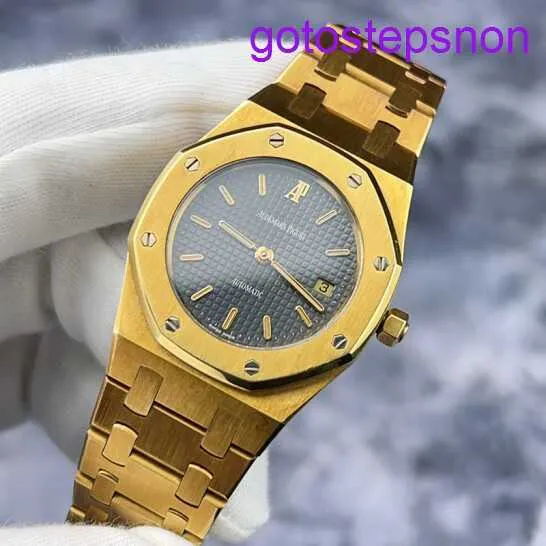 Highnd AP Wrist Watch Royal Oak Series 14470BA Automático Mechanical Womens Assista 18K Material Automático Mechanical Watch 30mm