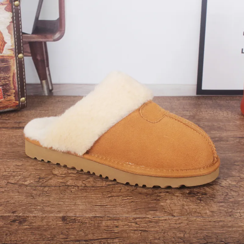 Warme indoor slippers voor dames 51250 klassieke warme pels slippers slippers mannen en dames slippers korte laarzen dameslaarzen sneeuwlaarzen katoen slippe