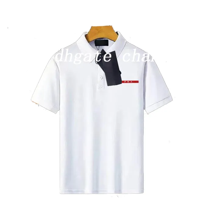 5A 2021ss Designer Polo Shirts Men Luxury Polos Casual Mens T Shirt Snake Bee Letter Print Embroidery Fashion High Street Man Tee S-5XL