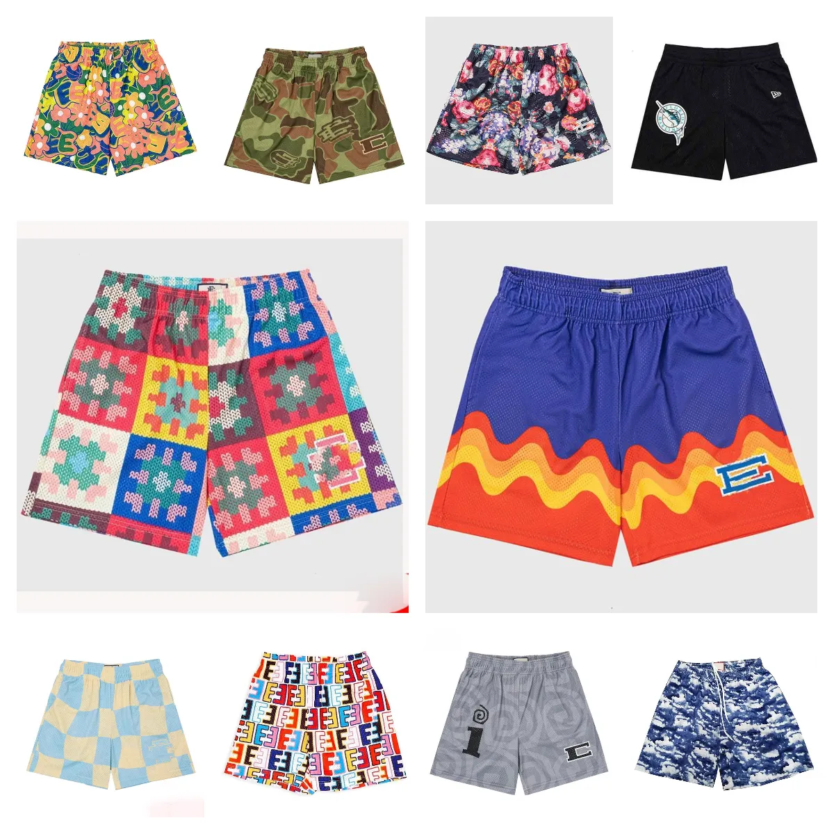 eric manuel short mens swim short short woman mens designer short Running gym short Fitness Loose Football Sports Quarters basketball short run short erick emanuel