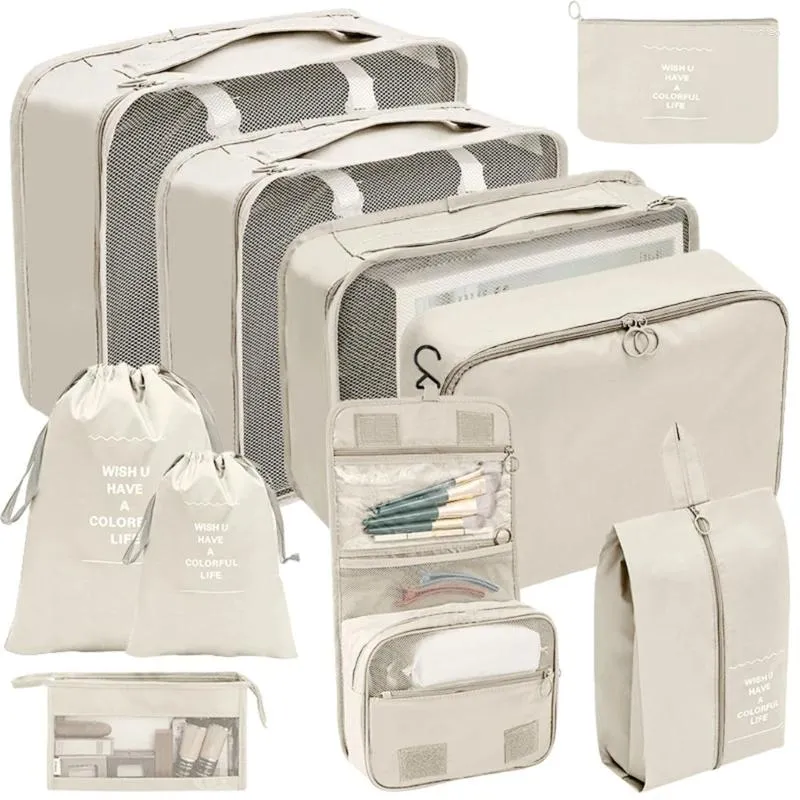 Bolsas de almacenamiento organizadores de equipaje Cubo de embalaje impermeable para maletas G6KA
