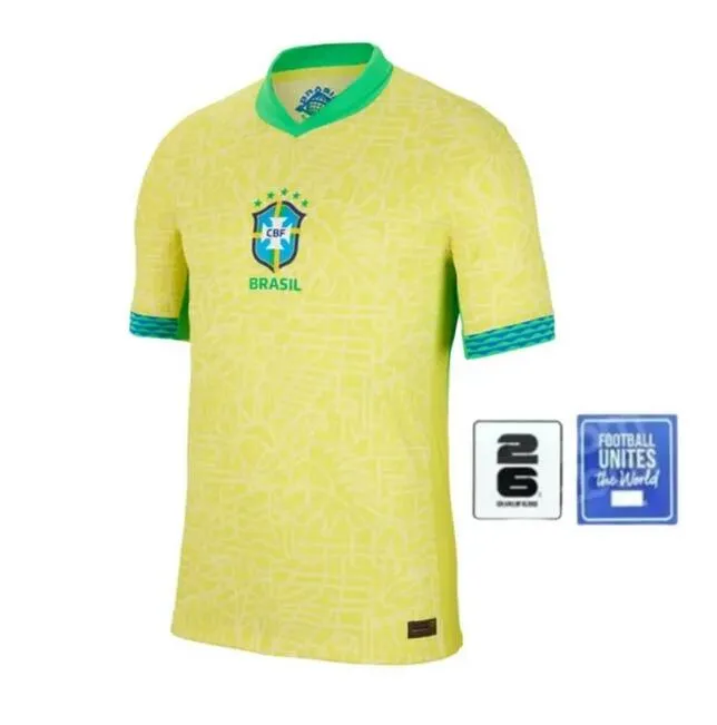 Camiseta Brasil Neymar 1ª Equipación 2024 – Manga Corta – Camisetas De