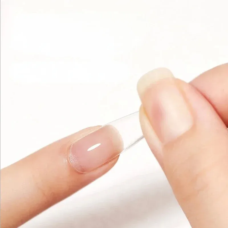 Solid Nail Tips Glue Transparent Function Fast Dry for UV LED Rhinestone False Manicure uv gel nail