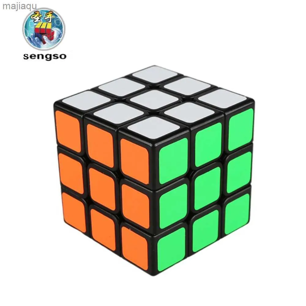 Magic Cubes Sengso 3x3x3 Professional Magic Cube Speed Cubes Puzzle Neo 3x3 Cubo Magico Adult Education Toys For Children Fidget ToysL2404