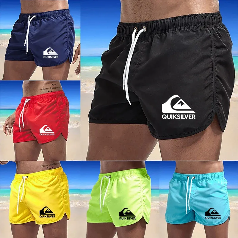 Mens Summer Fashion Beach Shorts Swimming Running Surfing Fitness Casual 240412