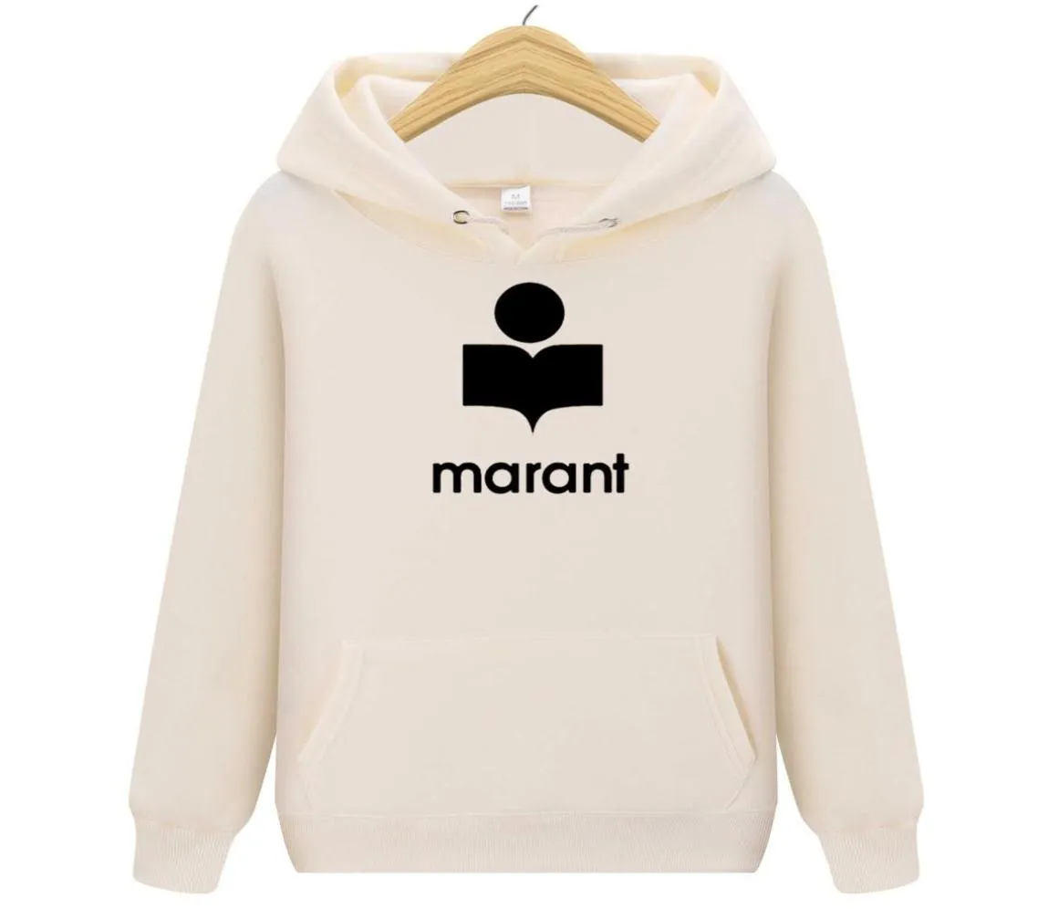 Frauen Unisex Paar Hoodies Marant Casual Streetwear Kapuze -Sweatshirts Lose Pullovers Tracksuit Tops weibliche übergroße Hoodie Y0921302561