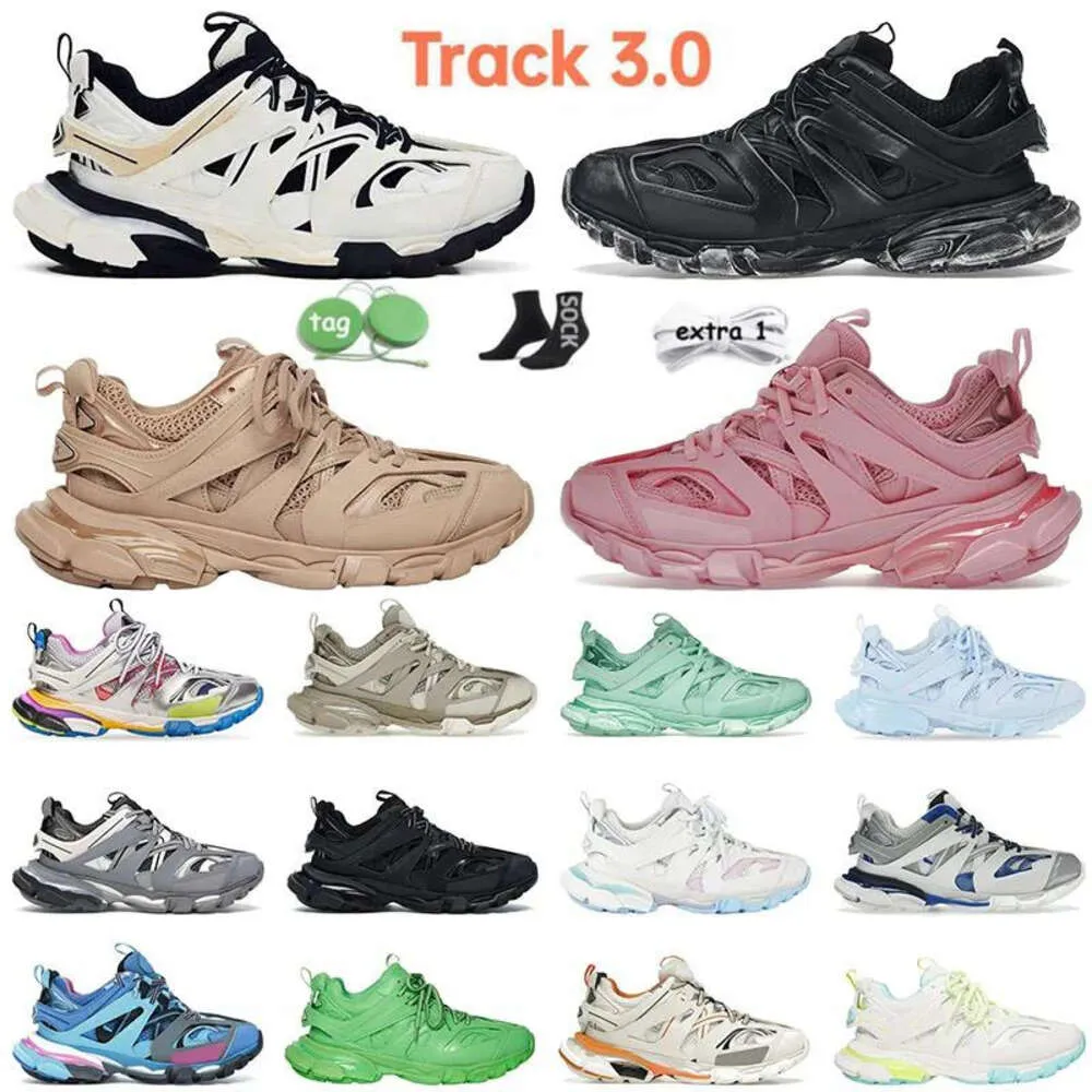 BLC shoes running 3XL Track 3.0 Designer Shoes Men Women Tripler Black Sliver Beige White Gym Red Dark Grey Casual Sneakers Fashion Luxury Plate for me Casual Trainers