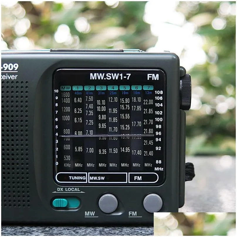 Radio Fm Am Sw Portable S Rechargeable Shortwave On Batteries All Full ...