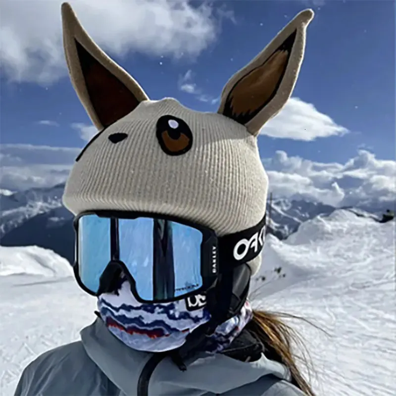 funny snowboard helmet Ski Cover Cute Cartoon Snow Helmet Cover