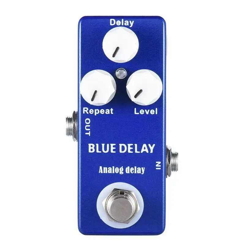 Cables Mosky Deep Blue Slease Mini Guitar Effect Pedal True Bypass