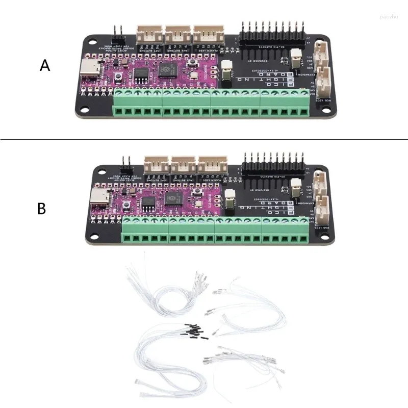 Controladores de jogo para Raspberry v1.1a Fighting Board GP2040 Conversor de teclado PicoBoot