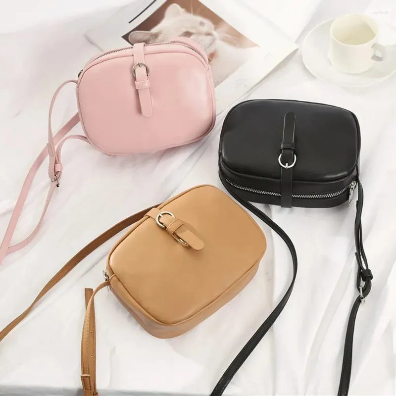 Bolsas de cintura bolsas para mulheres ombro bolsa feminina estudante de moda de moda de cor sólida cor selvagem casual casual para mujeres