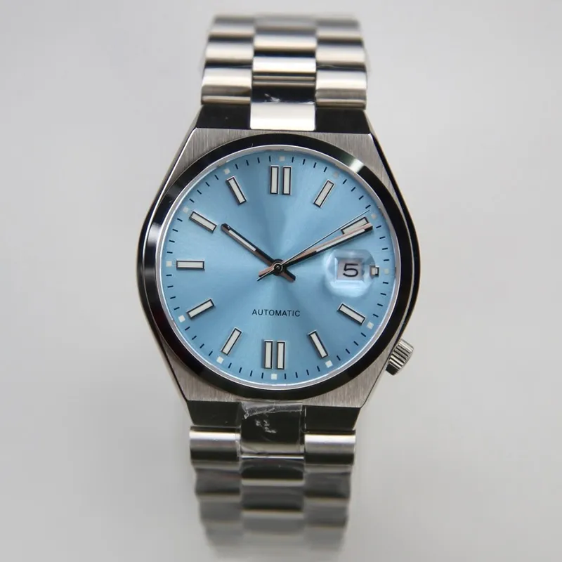 Vinte e um 21 Jóias Sapphire masculino Men Relógios Automáticos Jeia mecânica JONA Japão Relógio de luxo de aço inoxidável Mestres Montre de Luxe Wristwatches AS5