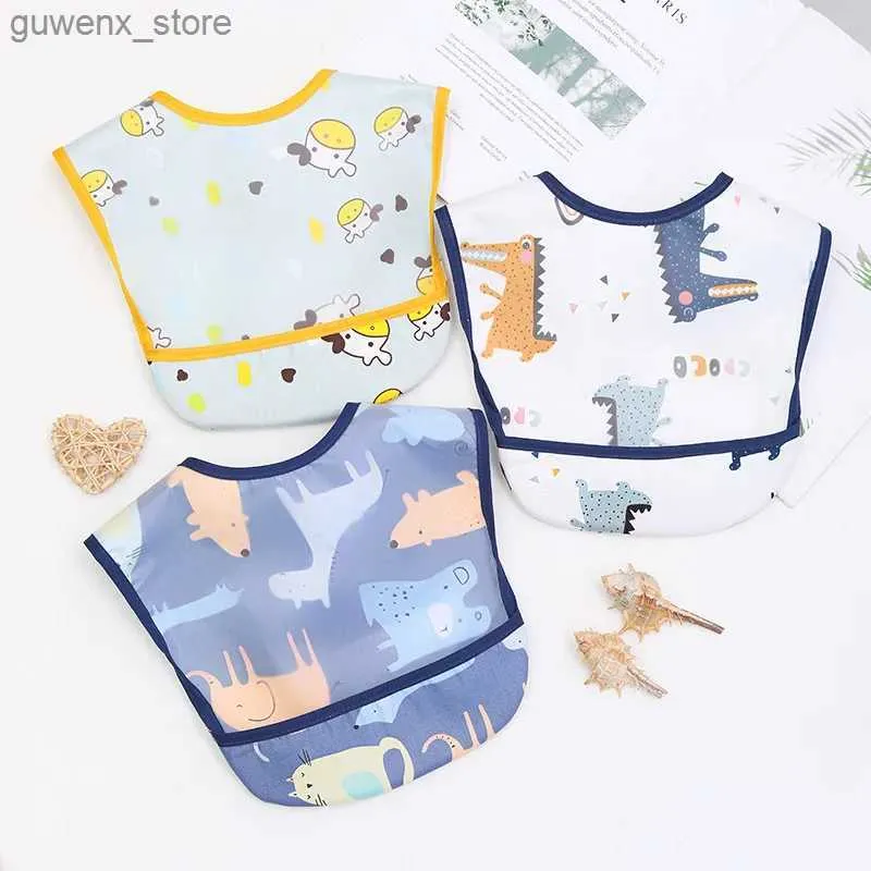 Bibbs Burp Tygs Summer Style Baby Bibbs New Born Babi Feed Bibb Bandana Bibbs Newborn Stuff Accessories Förkläde TODDLER STELESS BURP TRECK 0-4Y Y240415Y2404179VS3