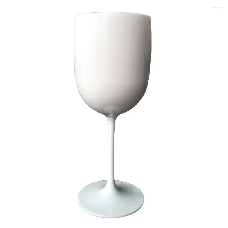 Tassen 401-500 ml Plastik Weinglas Rot Champagner Cocktail Cup White Black Creative Bankett Bar Restaurant