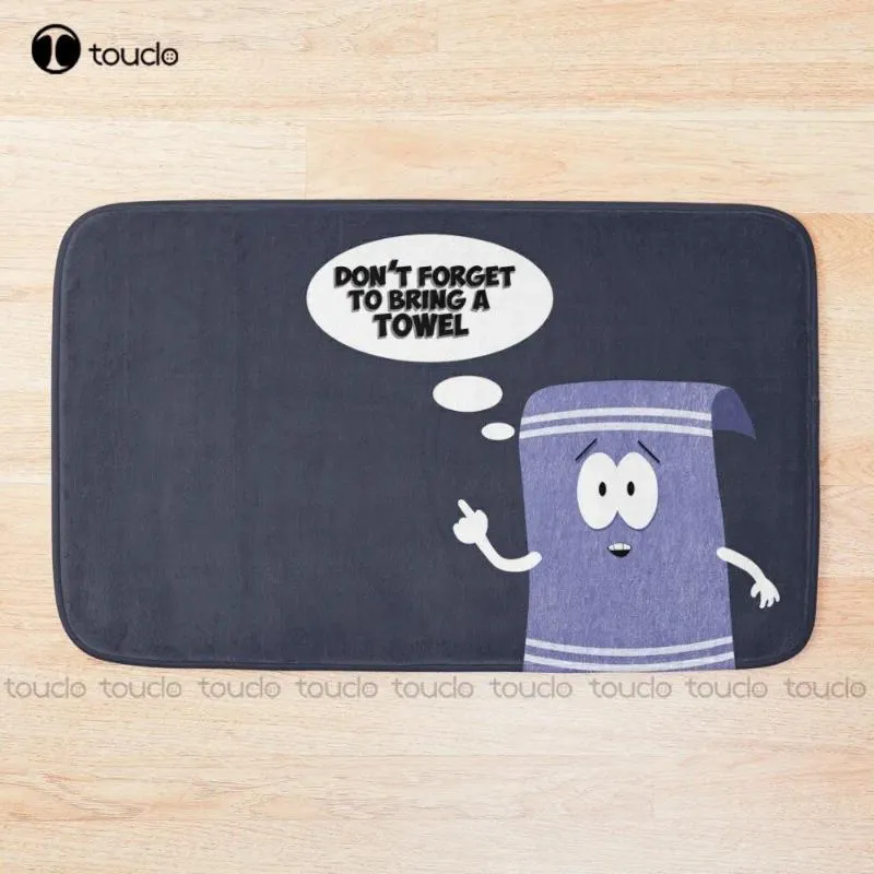 Bath Mats Don'T Forget About Towelie Mat Soft Carpet