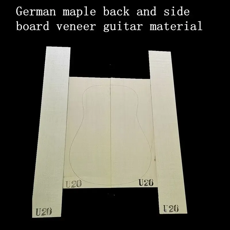 Cables 41 inch German maple back side veneer wool board European imported maple guitar making material accessories wood Shandong Hongyi