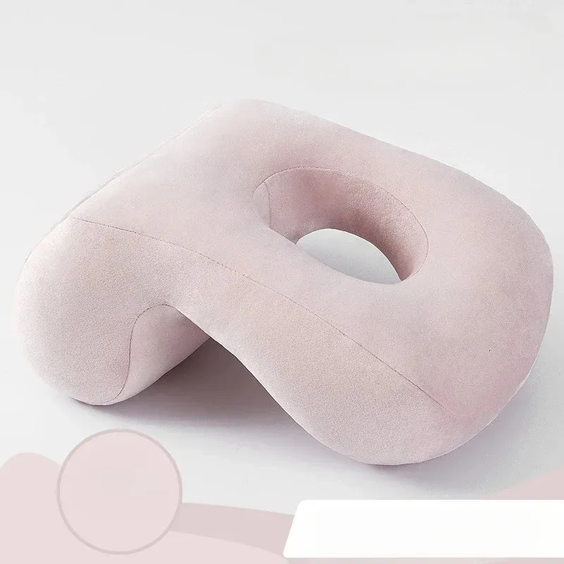 Cute Nap Sleeping Pillow Office Table School Desk Face Down Pillows Chair Cushion Headrest Travel Neck Protection 240415