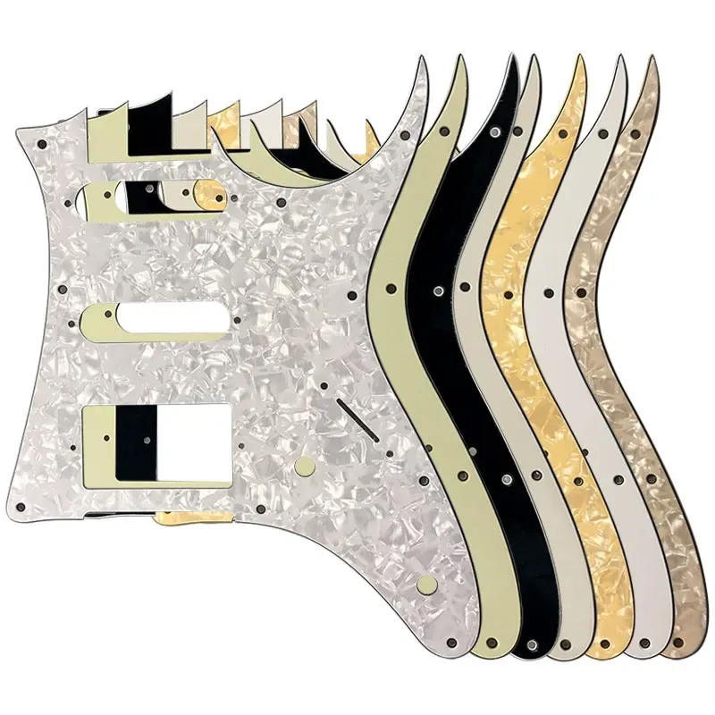 كابلات Feiman Guitar Parts بدلة Pickguards لليابان Mij Ibanez Grx40 الجيتار أفضل جودة HSS Pick Guard Replace Associal