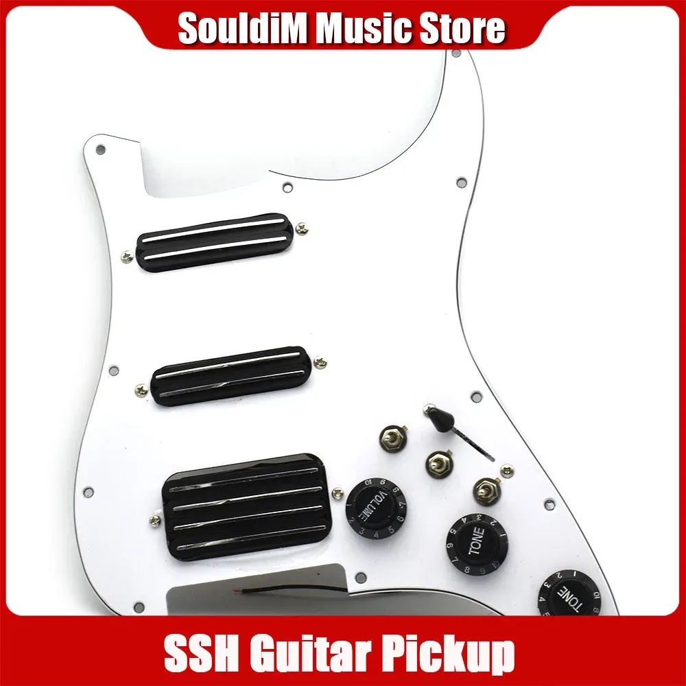 Kabel SSH E -Gitarren -Pickup Pickup 2 Mini Humbucker mit Spulen -Pickup Singlecut Switch High Output Laded Vordrückte Scratchplate