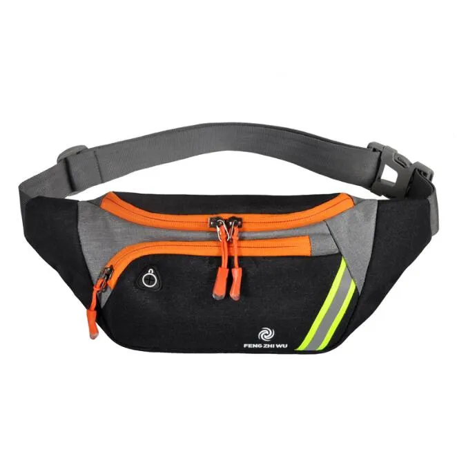 Hommes femmes sport pack pack fanny pack crossbody portefeuille courroie de voyage