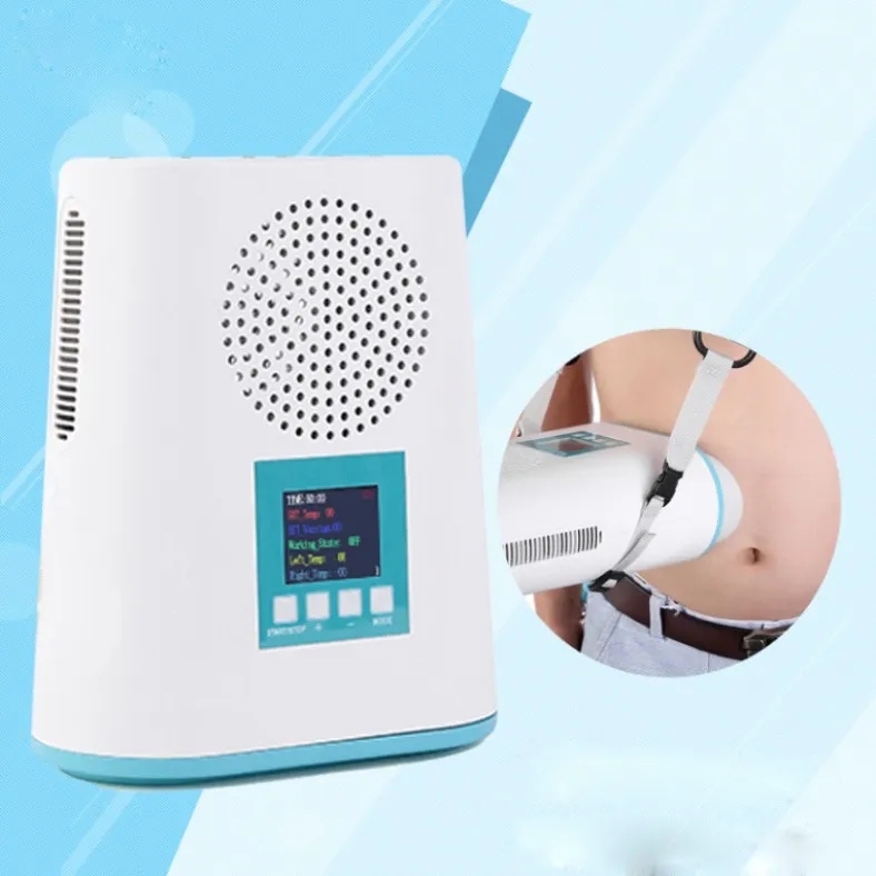 Annan skönhetsutrustning Portable Mini Cryolipolysis Fat Freezing Slim Machine Vakuum Cryoterapi Cryo Freeze Body Shaping Beauty Massage Home