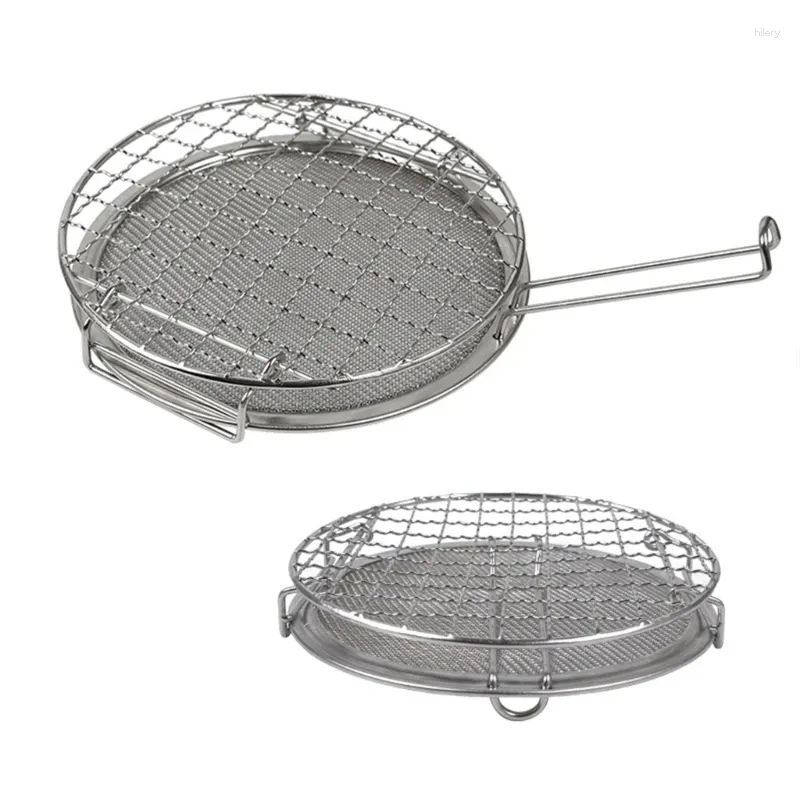 Strumenti mini pentole multifunzionali comode griglie reti durevoli strumenti cucina bbq accessori per picnics cottura all'aperto