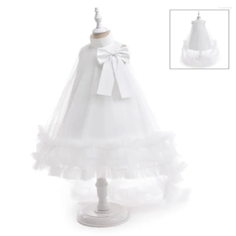 Sukienki dla dziewczynek żeńska dziecko ślubna różowa sukienka czysta suknia dla dziewcząt koronkowe tylne back cała aktorstwo