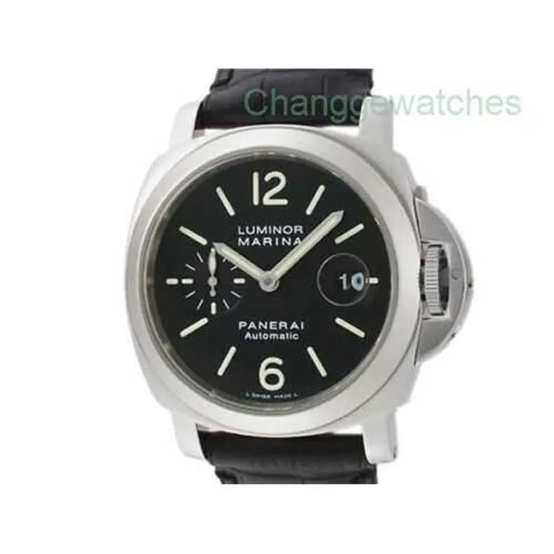 Designer Wristbatch Luxury Wristwatch Luxury Watch Automatic Watch on Sales Penerei Marina PAM00104 I NUMMER Avslutad till129300yokit0ex